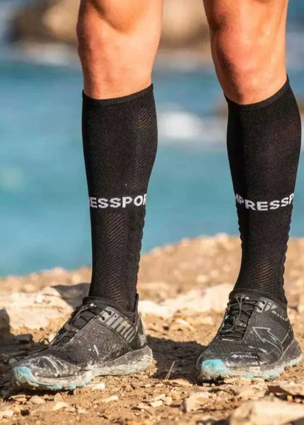 Compressport | Full Socks Run | Black