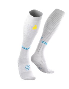 Compressport | Full Socks Recovery 2.0 | IRONMAN 2026 | White