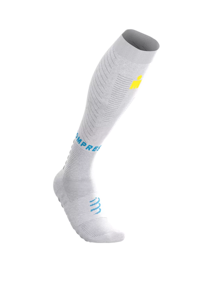 Compressport | Full Socks Recovery 2.0 | IRONMAN 2026 | White