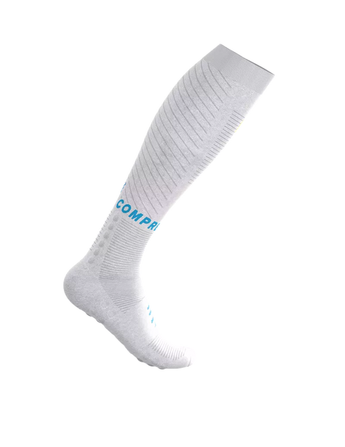 Compressport | Full Socks Recovery 2.0 | IRONMAN 2026 | White