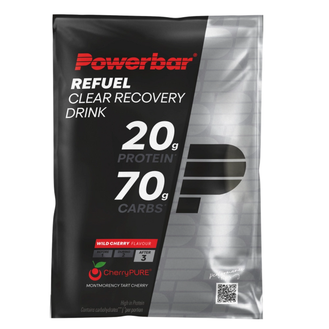 Power bar | Black Line | Clear Recovery Drink | Wild Cherry