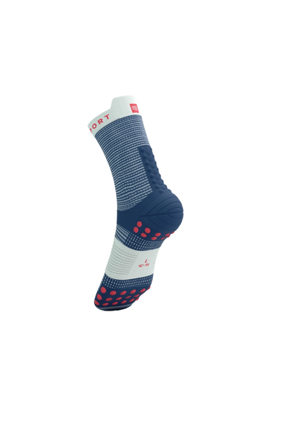 Compressport | Pro Racing Socks V4 | Run High | Blues / Sugar