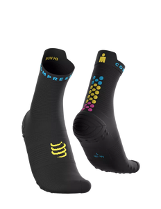 Compressport | Pro Racing Socks V4 | Run High | IRONMAN 2026 | Black