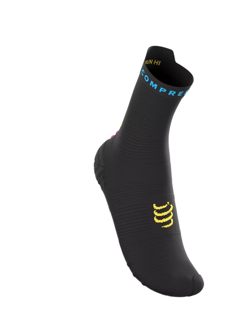 Compressport | Pro Racing Socks V4 | Run High | IRONMAN 2026 | Schwarz