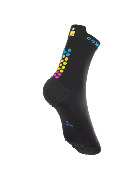Compressport | Pro Racing Socks V4 | Run High | IRONMAN 2026 | Black