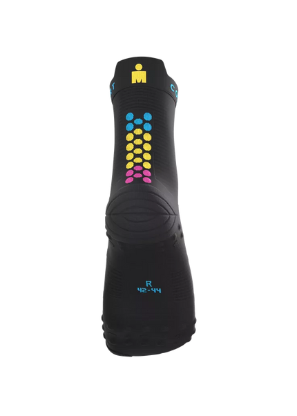 Compressport | Pro Racing Socks V4 | Run High | IRONMAN 2026 | Black