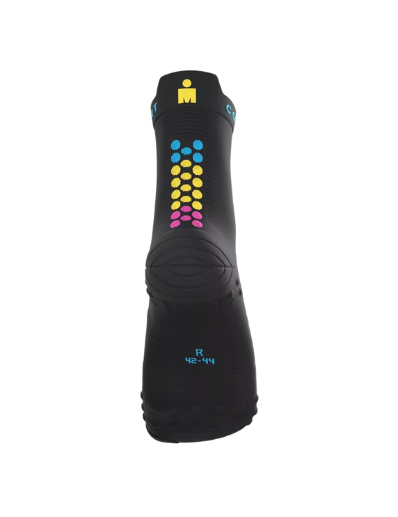 Compressport | Pro Racing Socks V4 | Run High | IRONMAN 2026 | Black