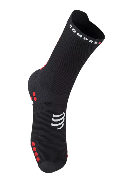 Compressport | Pro Racing Socks V4 | RunHigh | Black/Red