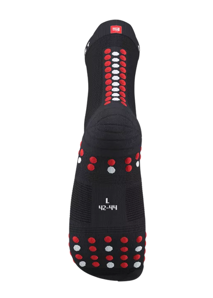 Compressport | Pro Racing Socks V4 | RunHigh | Black/Red