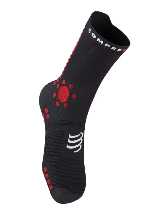 Compressport | Pro Racing Socks V4 | Trail | Black / Red