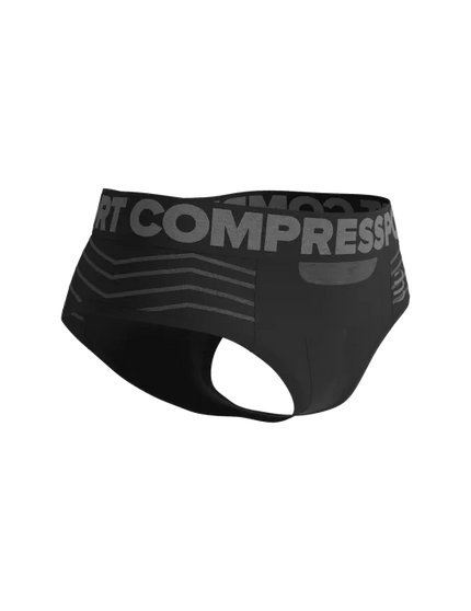 Compressport | Seamless Boxer | Black / Grey | Dames