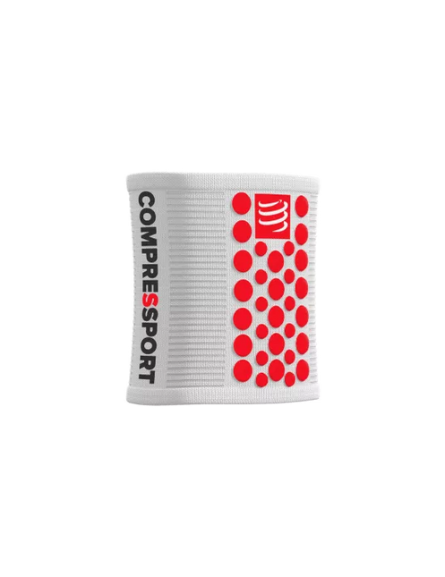 Compressport | Sweatbands | White / Red