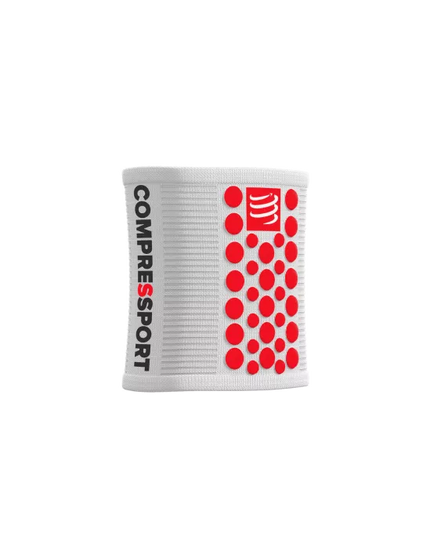 Compressport | Sweatbands | White / Red