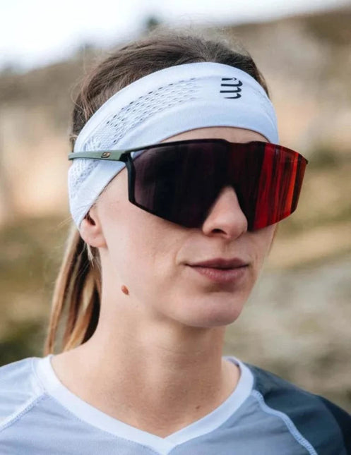 Compressport | Thin Headband On/Off | White