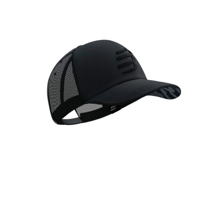 Compressport | Trucker-Kappe | Schwarz reflektierend