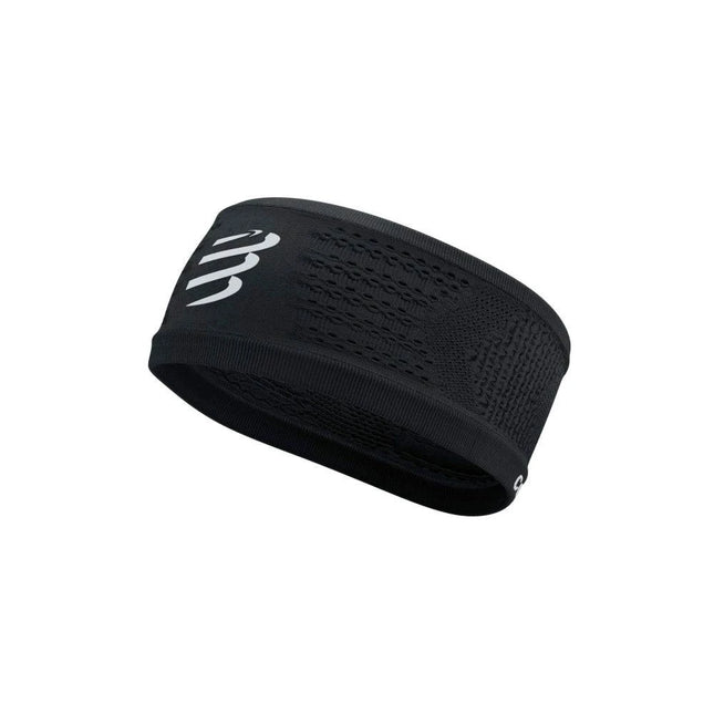 Compressport | Stirnband ein/aus | Schwarz-Weiss