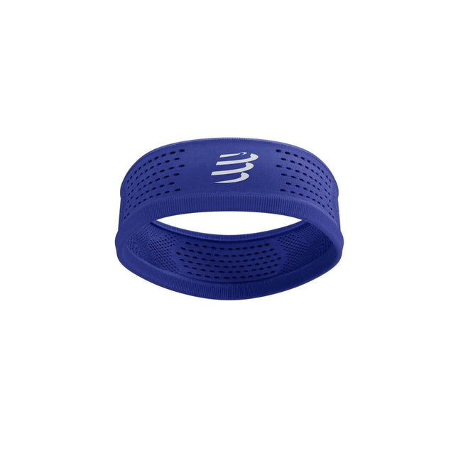 Compressport | Dünnes Stirnband ein/aus | Blendendes Blau