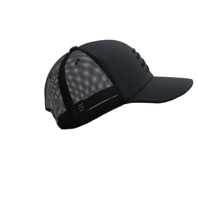 Compressport | Trucker-Kappe | Schwarz reflektierend