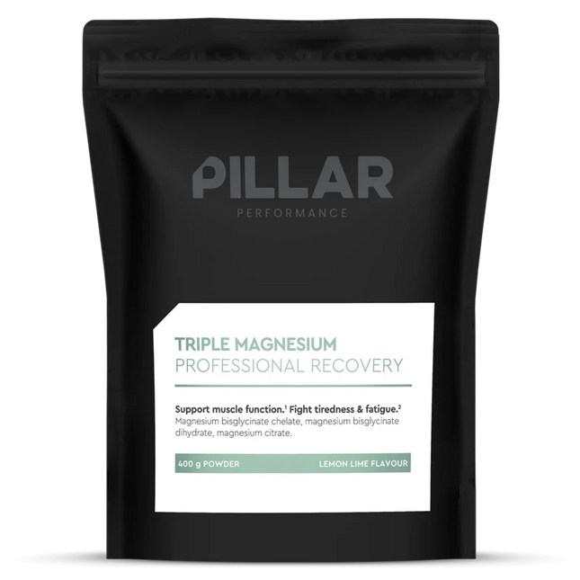 Pillar | Triple Magnesium Powder | Lemon / Lime | Value Pack | 400 gram