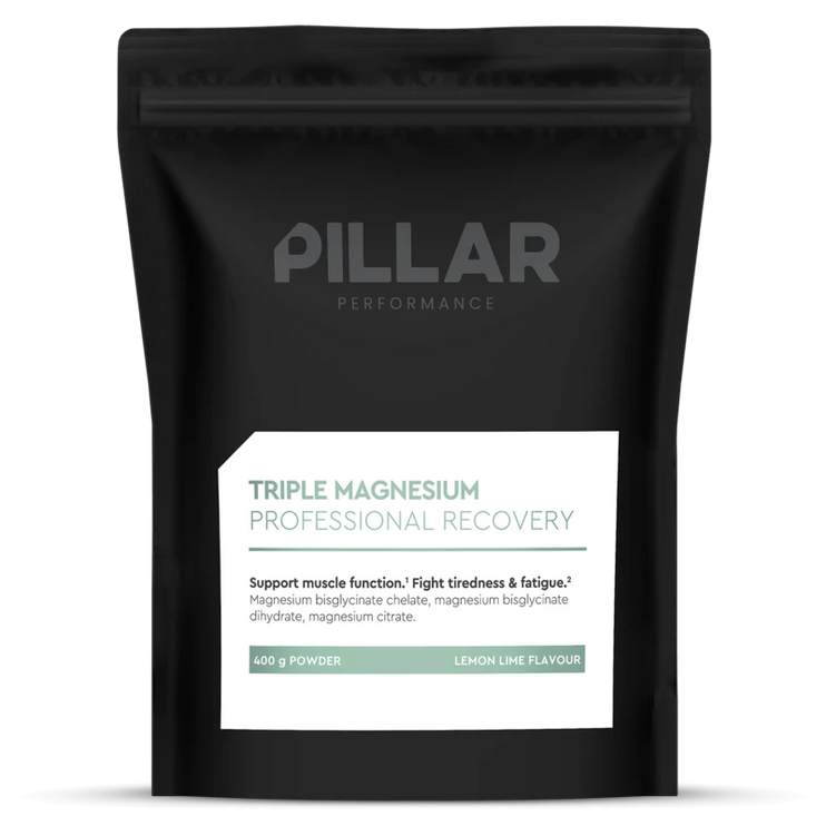 Pillar | Triple Magnesium Powder | Lemon / Lime | Value Pack | 400 gram