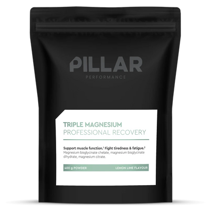 Pillar | Triple Magnesium Powder | Lemon / Lime | Value Pack | 400 gram