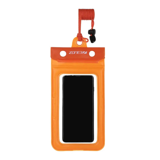 Zone3 | Waterproof Phone Pouch | Orange Zone3