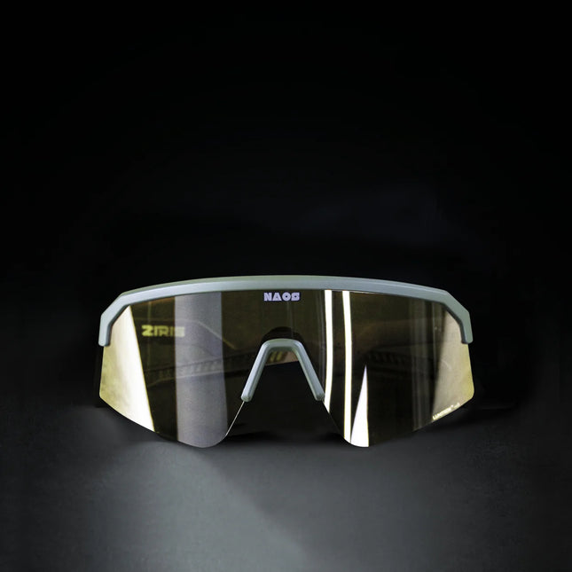 Naos | Ziris Sportbril | Matte Green / Bronze Gold Naos