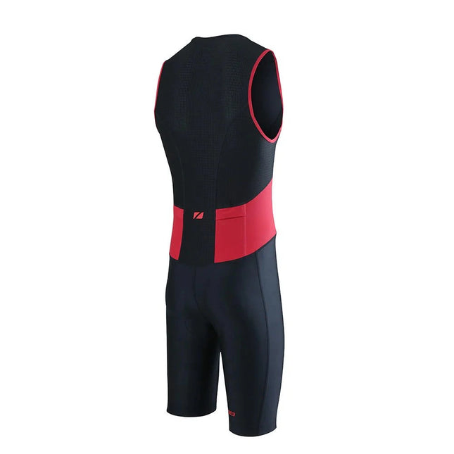 Zone3 | Activate Sleeveless | Trisuit | Heren | Black / Red Zone3