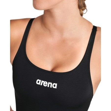 Arena | Team Swimsuit | Pro Solid | Black / White ARENA