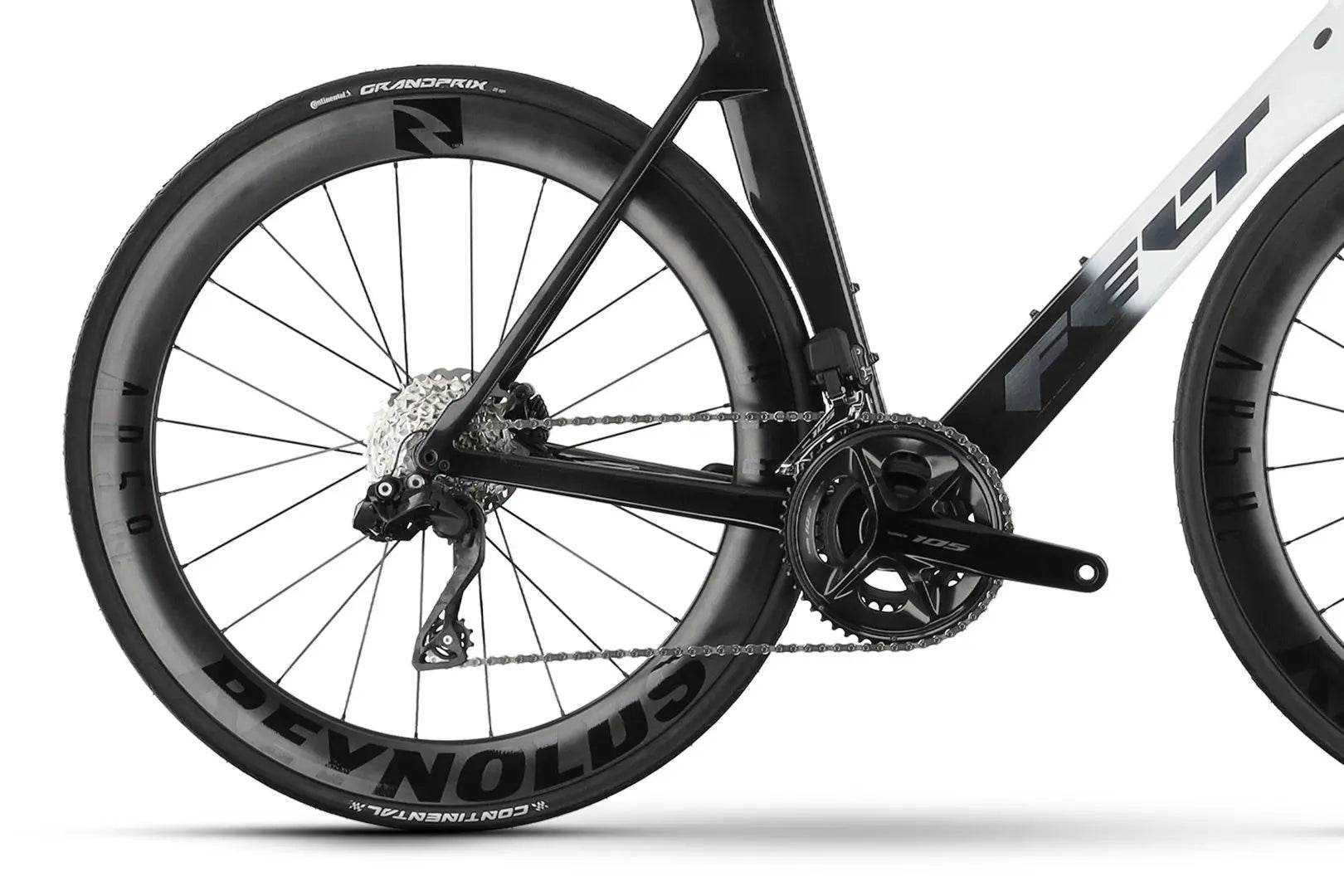 Felt AR advanced 105 Di2 White Racing bike 2024 Triathlonworld