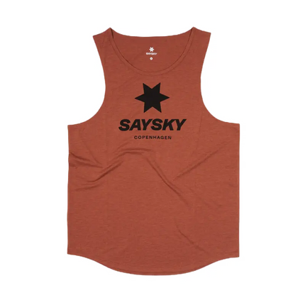 Saysky | Logo Combat Singlet | Heren | Red SAYSKY