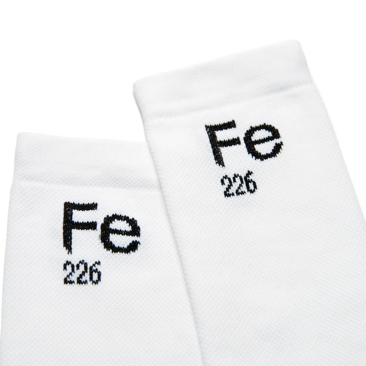 FE226 | The Running and Cycling Sock | White FE226