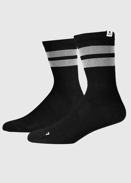 Saysky | High Merino Socks | Black Reflective SAYSKY