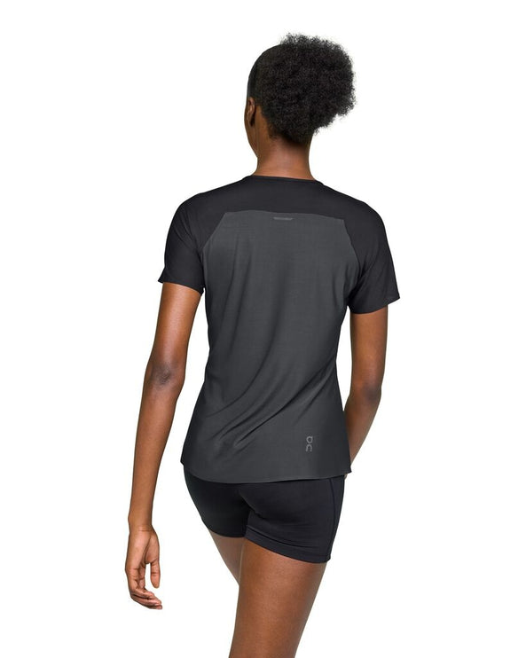 ON | Performance T-Shirt | Black / Eclipse | Dames ON RUNNING