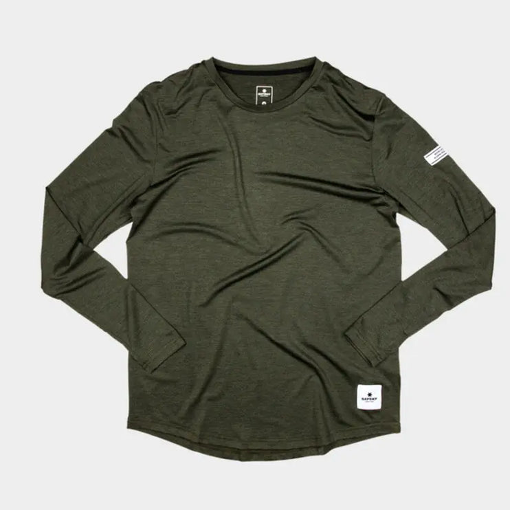 Saysky | Clean Pace | Long Sleeve | Heren | Olive SAYSKY