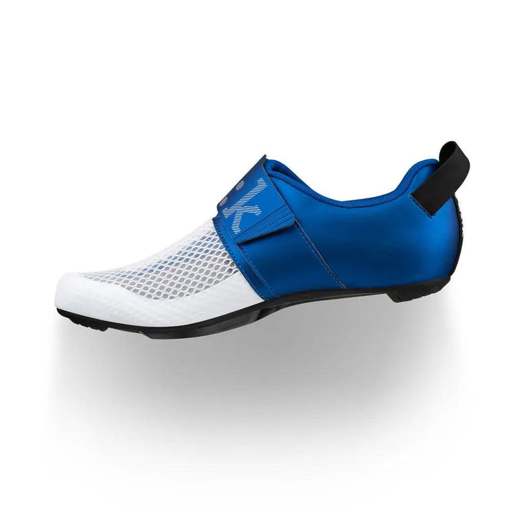 Fizik | Transiro Hydra | Triathlonschoen | White / Metallic Blue Fizik