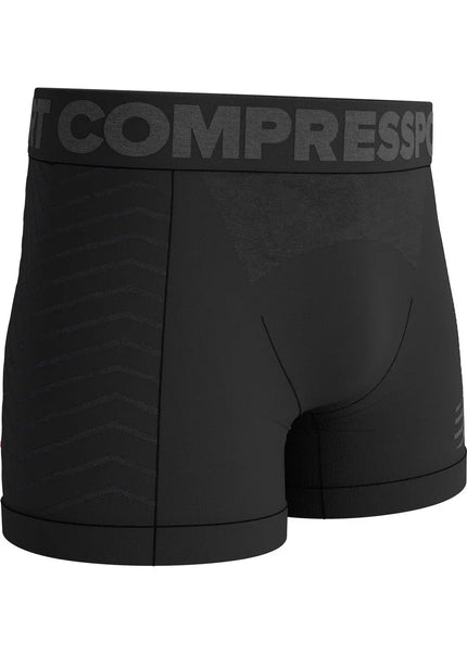 Compressport | Seamless Boxer | Black / Grey | Heren Compressport