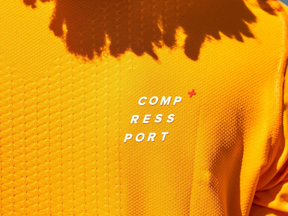 Compressport | Performance SS T-shirt | Autumn Glory/Hawaiian Ocean | Heren Compressport