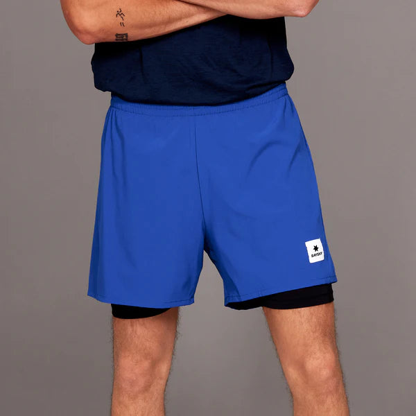 Saysky | Pace 2-in-1 Shorts | Heren | Blue SAYSKY