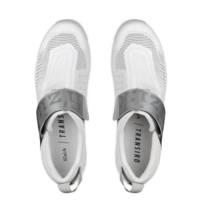 Fizik | Transiro Hydra Aeroweave | Carbon | Triathlonschoen | White / Silver Fizik