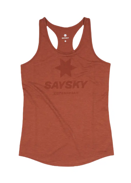 Saysky | Logo Combat Singlet | Dames | Red SAYSKY