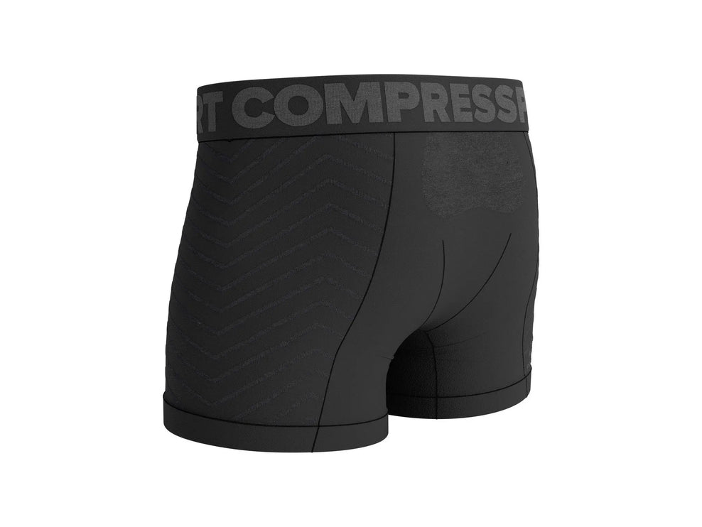 Compressport | Seamless Boxer | Black / Grey | Heren Compressport