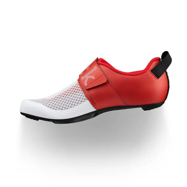 Fizik | Transiro Hydra | Triathlonschoen | White / Metallic Red Fizik