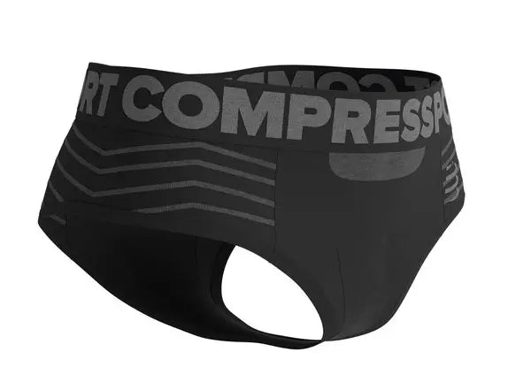 Compressport | Seamless Boxer | Black / Grey | Dames Compressport