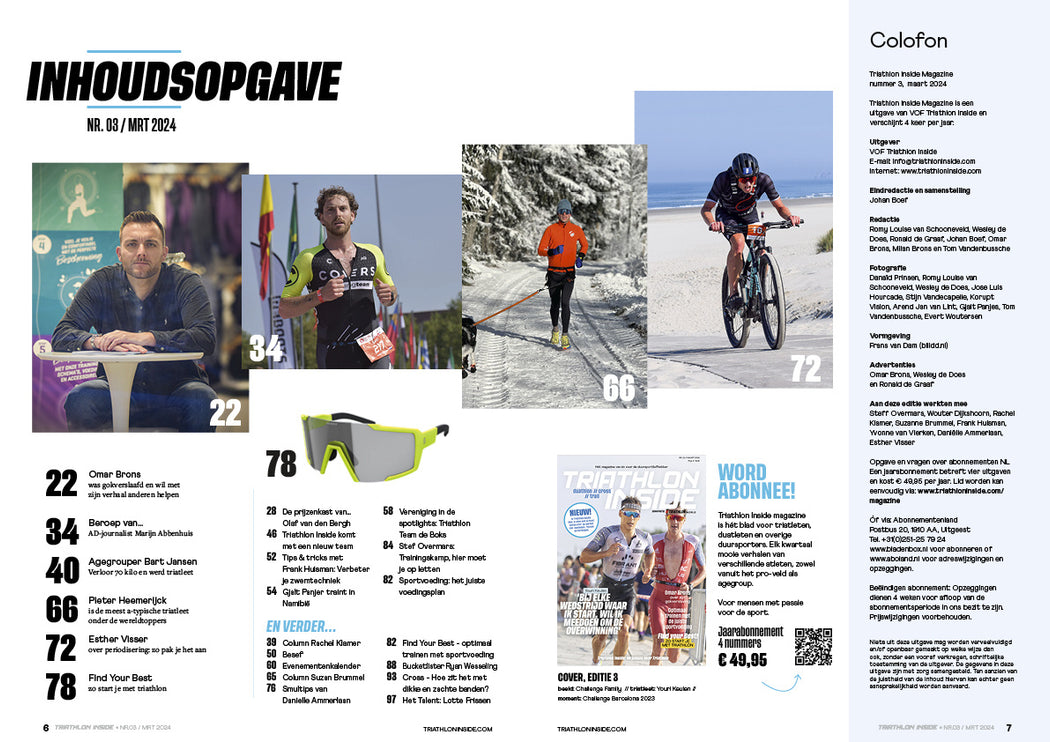 Triathlon Inside Magazine | Nummer 3 Triathlon Inside