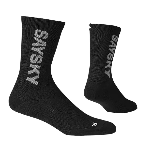 Saysky | High Merino Socks | Black SAYSKY