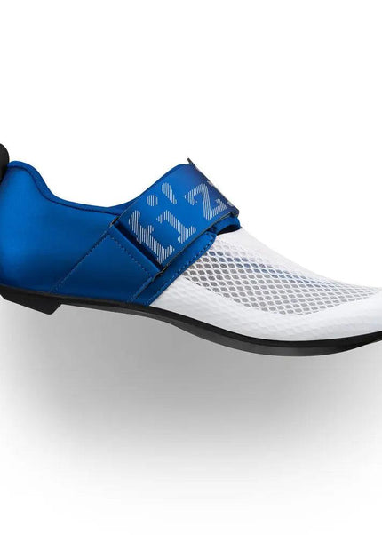 Fizik | Transiro Hydra | Triathlonschoen | White / Metallic Blue Fizik