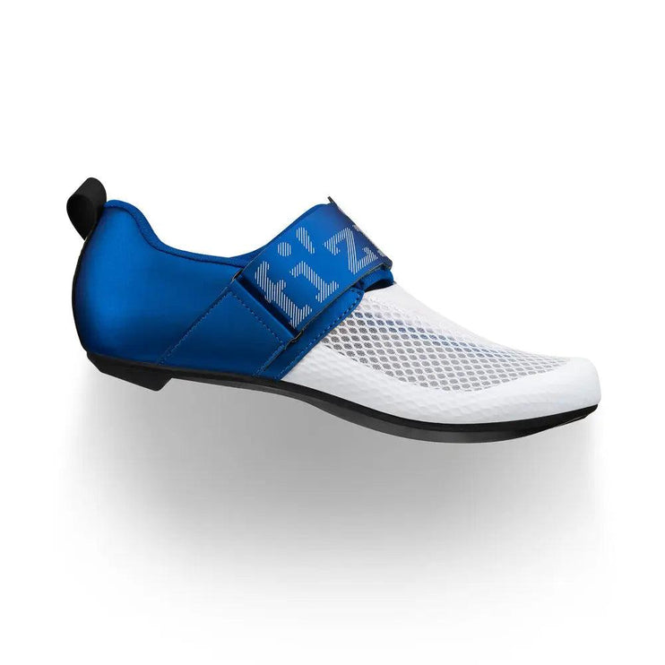 Fizik | Transiro Hydra | Triathlonschoen | White / Metallic Blue Fizik