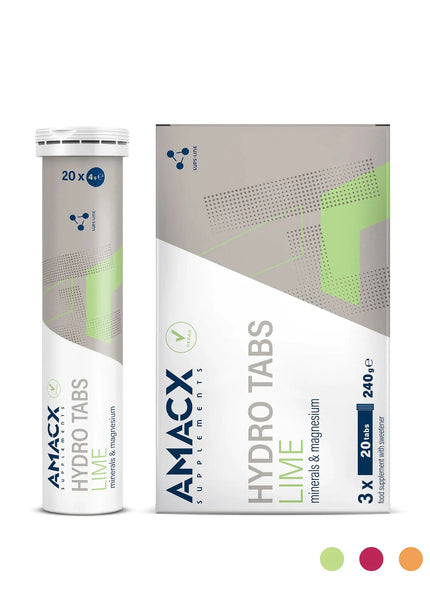 Amacx | Hydro Tabs | Lime | 3 Pack Amacx Sports Nutrition