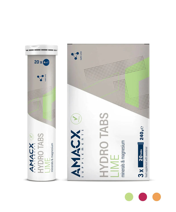 Amacx | Hydro Tabs | Lime | 3 Pack Amacx Sports Nutrition